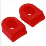 Maxbell 2x2x Mountain Bicycle Crankset Protector Crank Sleeve Protective Cover Red
