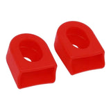 Maxbell 2x2x Mountain Bicycle Crankset Protector Crank Sleeve Protective Cover Red