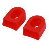 Maxbell 2x2x Mountain Bicycle Crankset Protector Crank Sleeve Protective Cover Red