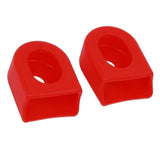 Maxbell 2x2x Mountain Bicycle Crankset Protector Crank Sleeve Protective Cover Red