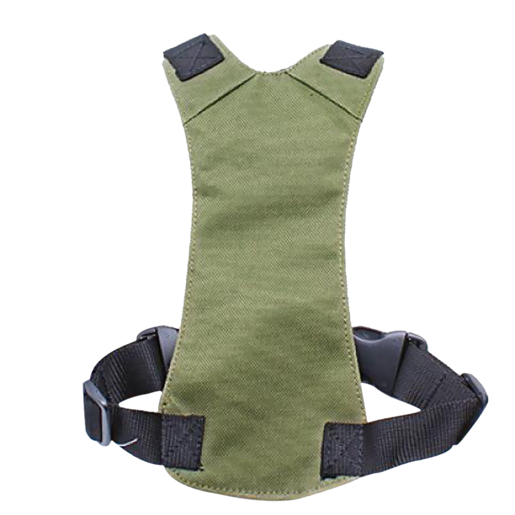 Maxbell Maxbell Breathable Synthetic Fabric With Nylon Webbing Straps Dog Harness Safety Equipment Pet Supplies Army Green S