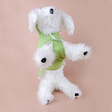 Maxbell Maxbell Pet Dog Puppy Warm Sleeveless Hoodie Coat Vest Clothes Apparel Green(M)