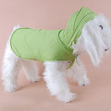 Maxbell Maxbell Pet Dog Puppy Warm Sleeveless Hoodie Coat Vest Clothes Apparel Green(M)