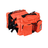 Maxbell Maxbell Zippered Hook Loop Fasteners Adjustable Straps Dog Backpack Travel Hiking Accessory Orange + Army Green