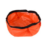 Maxbell Maxbell Zippered Hook Loop Fasteners Adjustable Straps Dog Backpack Travel Hiking Accessory Orange + Army Green