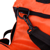 Maxbell Maxbell Zippered Hook Loop Fasteners Adjustable Straps Dog Backpack Travel Hiking Accessory Orange + Army Green