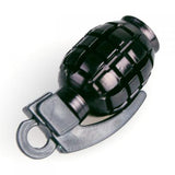 Maxbell 4 Black+Green Grenade Tyre Tire Valve Caps Dust Covers Bike Bicycle MTB BMX Car