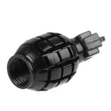 Maxbell 4 Black+Green Grenade Tyre Tire Valve Caps Dust Covers Bike Bicycle MTB BMX Car