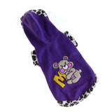 Maxbell Maxbell Pet Dog Apparel Clothes Hoodie Coat Size 5 - Purple