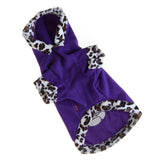Maxbell Maxbell Pet Dog Apparel Clothes Hoodie Coat Size 5 - Purple