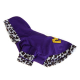Maxbell Maxbell Pet Dog Apparel Clothes Hoodie Coat Size 5 - Purple