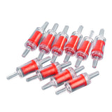 Maxbell 10 x Air Line Tube Suction Cup Clip +10Pcs One Way Check Valve for Aquarium Tank