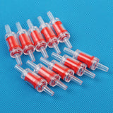 Maxbell 10 x Air Line Tube Suction Cup Clip +10Pcs One Way Check Valve for Aquarium Tank