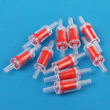 Maxbell 10 x Air Line Tube Suction Cup Clip +10Pcs One Way Check Valve for Aquarium Tank