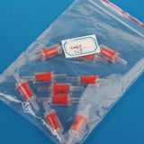Maxbell 10 x Air Line Tube Suction Cup Clip +10Pcs One Way Check Valve for Aquarium Tank