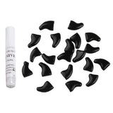 Maxbell 2x20Pcs Nail Caps Grooming for Pet Dog Cat Paw Claws M Black