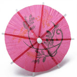 Maxbell 2x140± Colorful Parasol Umbrella Cocktail Party Drink Sticks Food Picks Decor