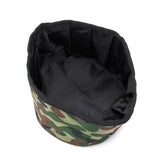 Maxbell Maxbell Green Camo Foldable Pet Dog Travel Bowl for Food