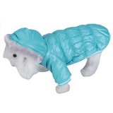 Maxbell Maxbell Pet Dog Hoodie Hooded Winter Puffy Coat Jacket - Size S