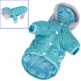 Maxbell Maxbell Pet Dog Hoodie Hooded Winter Puffy Coat Jacket - Size S