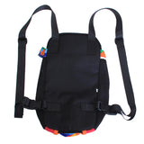 Maxbell Maxbell Color Stripes Pet Dog Front Carrier Backpack Bag - Size M
