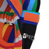 Maxbell Maxbell Color Stripes Pet Dog Front Carrier Backpack Bag - Size M
