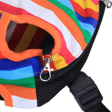 Maxbell Maxbell Color Stripes Pet Dog Front Carrier Backpack Bag - Size M