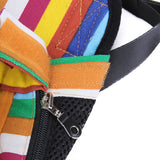 Maxbell Maxbell Color Stripes Pet Dog Front Carrier Backpack Bag - Size M