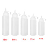 Maxbell Medium Size Plastic Sauce Squeeze Bottle Dispenser - 16oz