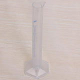 Maxbell 2PCS Graduated Cylinder Trial Jar Tube Laboratory Measuring Tool 10ml+25ml