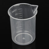 Maxbell 20x50ml-500ml Clear Graduated Beaker Measuring Cup Kitchen Lab Tool 100ml