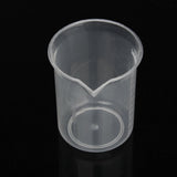 Maxbell 100ml & 50ml Plastic Kitchen Laboratory Test Measuring Graduated Beaker Cup