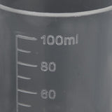 Maxbell 8x50ml-500ml Clear Graduated Beaker Measuring Cup Kitchen Lab Tool 100ml