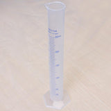 Maxbell 4Pcs 25ml/ 50ml/100ml/250ml Plastic Graduated Laboratory Measuring Cylinder