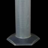 Maxbell 20x250ml 2.5ml Graduation Transparent Plastic Graduated Cylinder