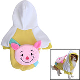 Maxbell Maxbell Hoodie Hooded Dog Coat Clothes w/ Backpack - M