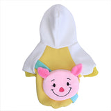 Maxbell Maxbell Hoodie Hooded Dog Coat Clothes w/ Backpack - M