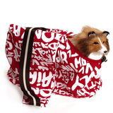 Maxbell Maxbell Pet Dog Cat Puppy Sling Single-Shoulder Bag Carrier Holder Tote Red Letter L