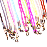 Maxbell 2x Set of 12pcs Multicolor Eyeglass Holder Nylon Cord Glasses Neck Strap
