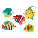 Maxbell 10Pcs Artificial Swimming Moving Fish for Aquarium Fish Tank Ornament Decor