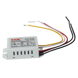 Maxbell 6xDigital Subsection Switch 2 Way 3 Section Lighting Control Switch AC 220V