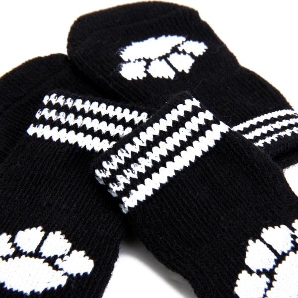 Maxbell Maxbell Paw Print Pet Dog Socks w/ Non-slip Bottom - S