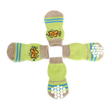 Maxbell Maxbell Pet Dog Socks w/ Non-slip Bottom - Size M