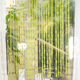 Maxbell Heart Tassel String Door Curtain Window Room Divider - Green