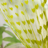 Maxbell Heart Tassel String Door Curtain Window Room Divider - Green