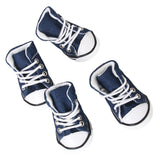 Maxbell Maxbell Pet Dog Shoes Boots Sneakers Denim Blue - Size 5