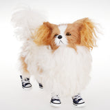 Maxbell Maxbell Pet Dog Shoes Boots Sneakers Denim Blue - Size 5