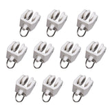 Maxbell 7x10pcs Plastic Curtain Track Runners Rail Runners with Eyelet