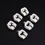 Maxbell 24x10pcs Plastic Curtain Track Runners Rail Runners with Eyelet