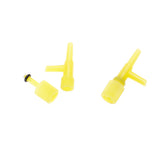 Maxbell Maxbell 100x Aquarium 2 Way Air Valve Tubing Flow Control Valve Connector